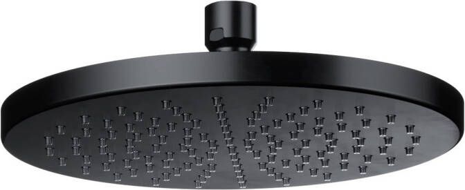 Douche Concurrent Hoofddouche Hotbath Mate Rond Mat Zwart