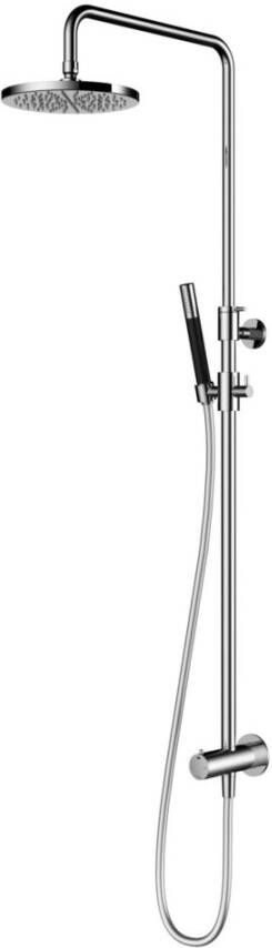 Hotbath Cobber M438 regendouchset met staafhanddouche 30 mat zwart