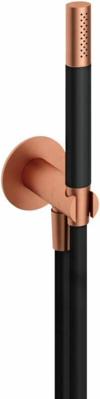 Hotbath Cobber M440 handdouchehouder met aansluiting geborsteld koper