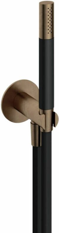 Hotbath Cobber M440 handdouchehouder met aansluiting verouderd messing