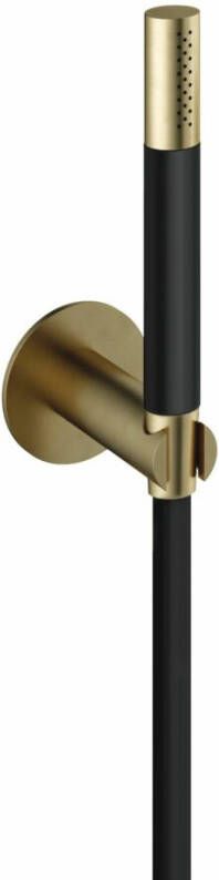 Hotbath Cobber M443 handdouchehouder met handdouche geborsteld messing