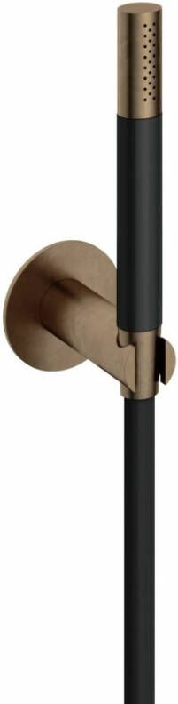 Hotbath Cobber M443 handdouchehouder met handdouche verouderd messing