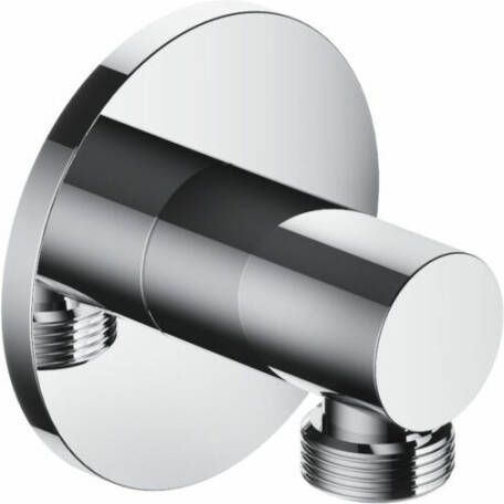 Hotbath Cobber wandaansluitbocht 7 x 7 x 5 1 cm geborsteld messing PVD - Foto 2