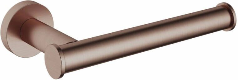 Hotbath Cobber toiletrolhouder zonder klep 4 x 16 5 x 8 3 cm geborsteld koper PVD - Foto 2