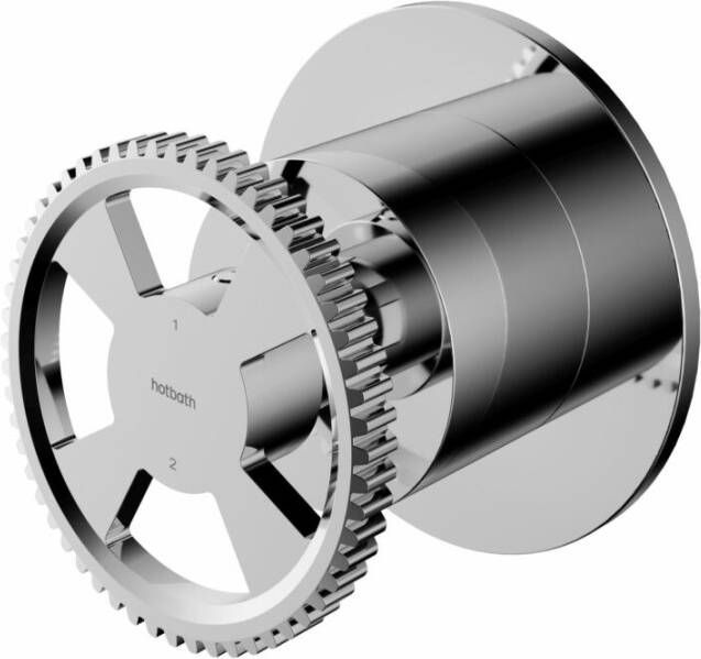 Hotbath Cobber @work CW011 inbouw 2-weg omstel chroom