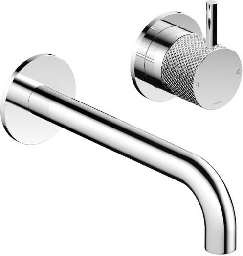 Hotbath Cobber X CX005-18 inbouw wastafelmengkraan 18 cm chroom