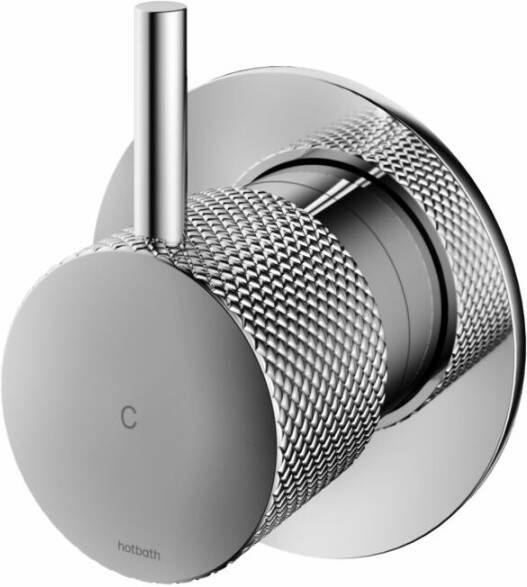 Hotbath Cobber X CX010C inbouw stopkraan koud chroom