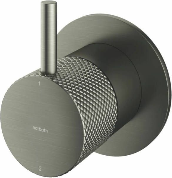 Hotbath Cobber X CX011 inbouw 2-weg omstel geborsteld nikkel