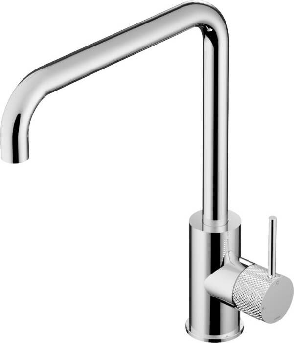 Hotbath Cobber X keukenmengkraan met draaibare u-uitloop 31 5 x 23 cm chroom - Foto 2