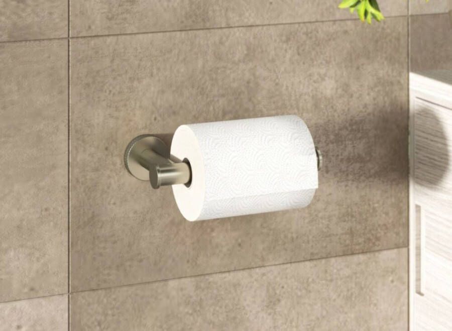 Hotbath Cobber X CXA04 toiletrolhouder geborsteld nikkel