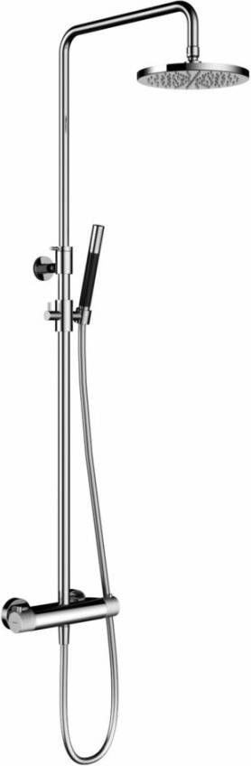 Hotbath Cobber X SDS9 thermostatische regendoucheset met 30cm ronde hoofddouche staafhanddouche messing geborsteld PVD SDSX9BBP5 - Foto 4