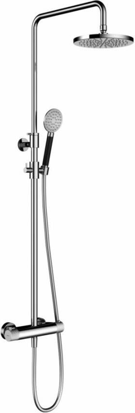Hotbath Cobber X SDS9 thermostatische regendoucheset met 30cm ronde hoofddouche ronde handdouche messing geborsteld PVD SDSX9BBP15 - Foto 3