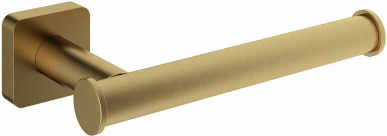 Hotbath Gal toiletrolhouder zonder klep 4 x 16 5 x 8 3 cm geborsteld messing PVD - Foto 2