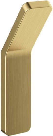 Hotbath Gal handdoekhaak 10 x 2 x 3 8 cm geborsteld messing PVD