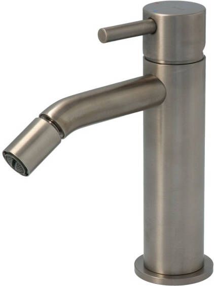 Douche Concurrent Bidetkraan Hotbath Laddy Opbouw Rond Geborsteld Nikkel - Foto 3