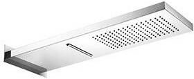 Douche Concurrent Hoofddouche Hotbath Mate Rechthoek Glans Chroom 16.5x53.7cm Waterval - Foto 2