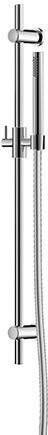 Hotbath Complete Glijstangset Mate 75 5 cm Met Staafhanddouche En Doucheslang 150 cm Chroom - Foto 3