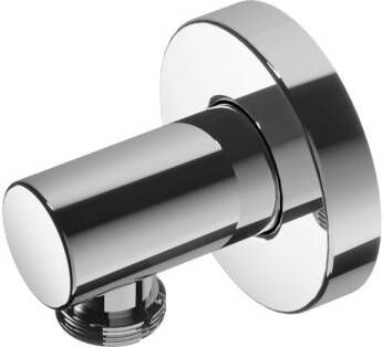 Douche Concurrent Wanduitlaat Hotbath Mate 1 2 Rond Geborsteld Nikkel - Foto 2