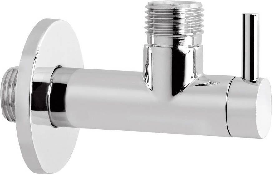 Hotbath Pal hoekstopkraan rond met filter 1 2" messing verouderd verweerd P2002AB - Foto 3