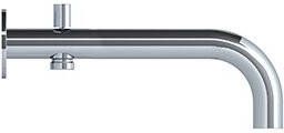 Hotbath Mate universele uitloop met omstel 1 2"met verborgen perlator 22.5cm chroom PB225CR