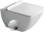 Isvea Purity Hangbidet toiletcombinatie 35x55 5cm (10PL02001-DL) - Thumbnail 4
