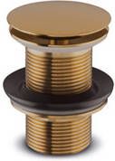 JEE-O ronde afvoerplug mat goud
