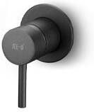 JEE-O Slimline kleine inbouw wand mengkraan structuur zwart