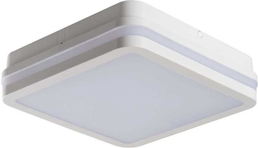 Kanlux Beno plafond 24W LED licht 26x26 mat wit Vierkant