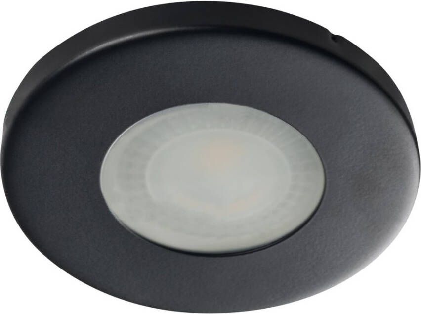 Kanlux Marin plafond inbouw lamp 35W 12V mat zwart