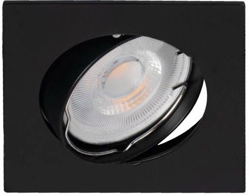 Kanlux Navi verstelbare inbouw plafondlamp 7 5 mat zwart