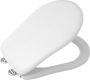 Kerasan Retro toiletbril wit chroom - Thumbnail 1