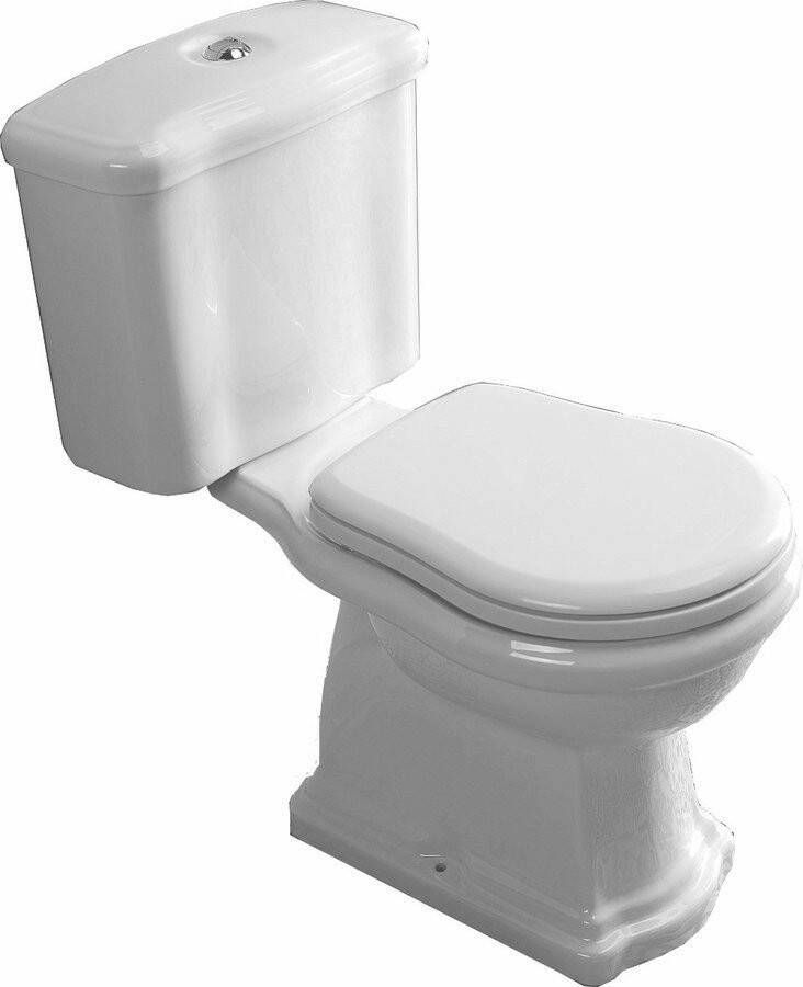Kerasan Toiletcombinatie Retro lagere afvoer