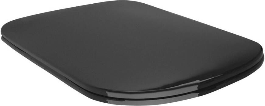 Kerasan Tribeca Slim Soft close toiletzitting duroplastic mat zwart