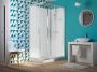 Kinedo Eden complete douchecabine 18 cm douchebak 120x90 chroom - Thumbnail 1