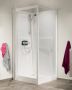 Kinedo Kineprime complete douchecabine 18 cm douchebak 90x90 cm chroom - Thumbnail 1