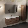 Mondiaz AIVY 120cm badmeubel Mocha wastafel glanzend wit keramiek midden 1 kraangat met spiegelkast (M60103 AI-M120MOMI AI-C120MOMI) - Thumbnail 3