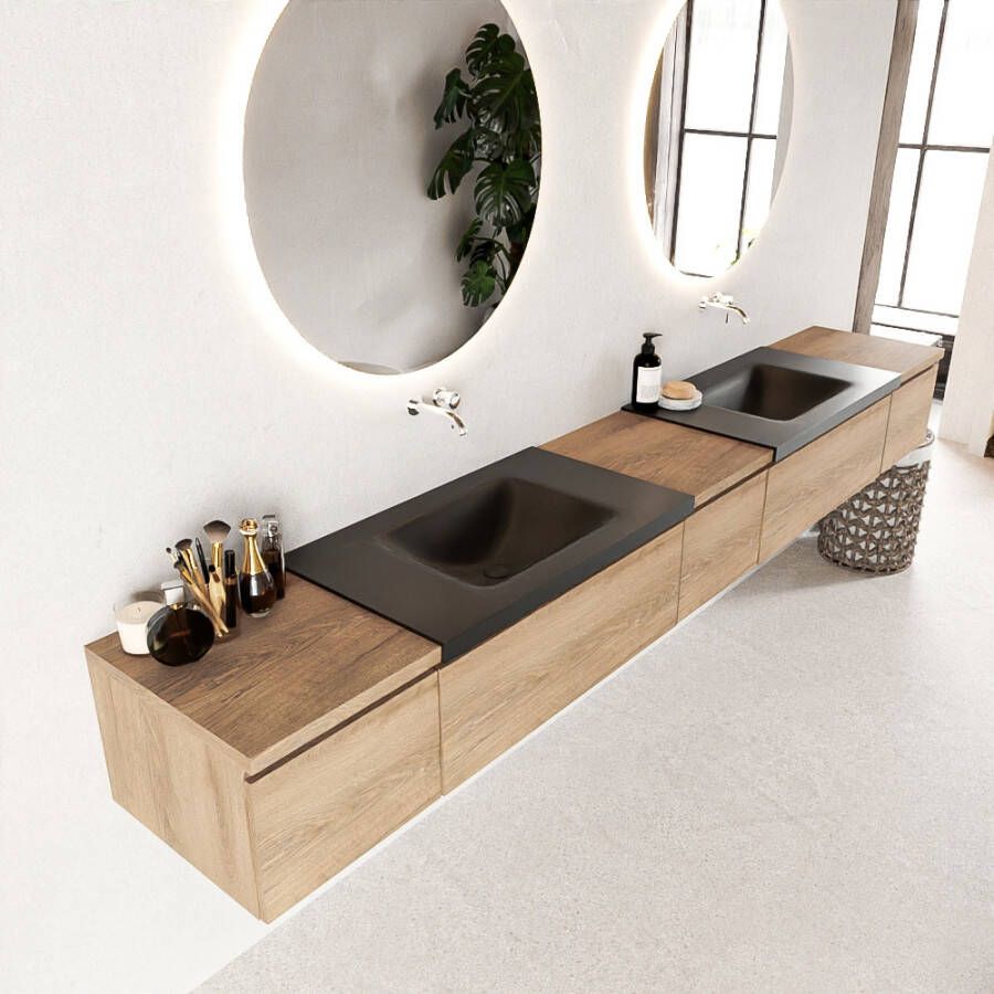 Mondiaz Bukla badmeubel 280 washed oak en urban