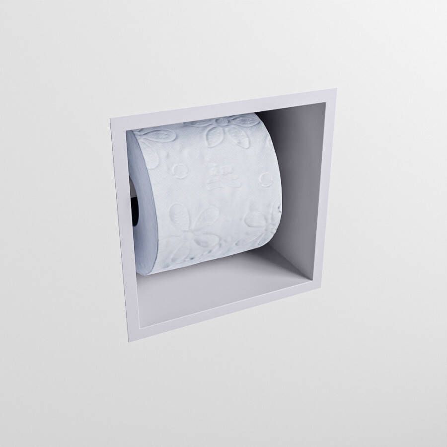 Mondiaz Easy Cube 160 toiletrolhouder 16x16 cale