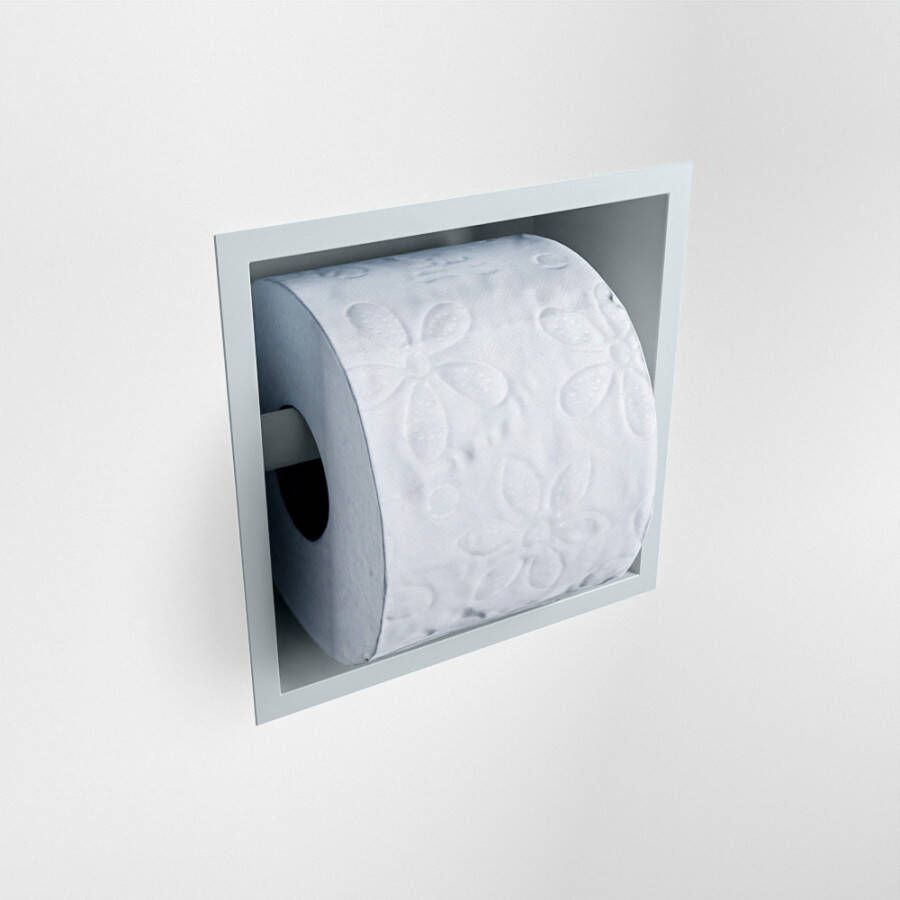 Mondiaz Easy Cube 160 toiletrolhouder 16x9 clay