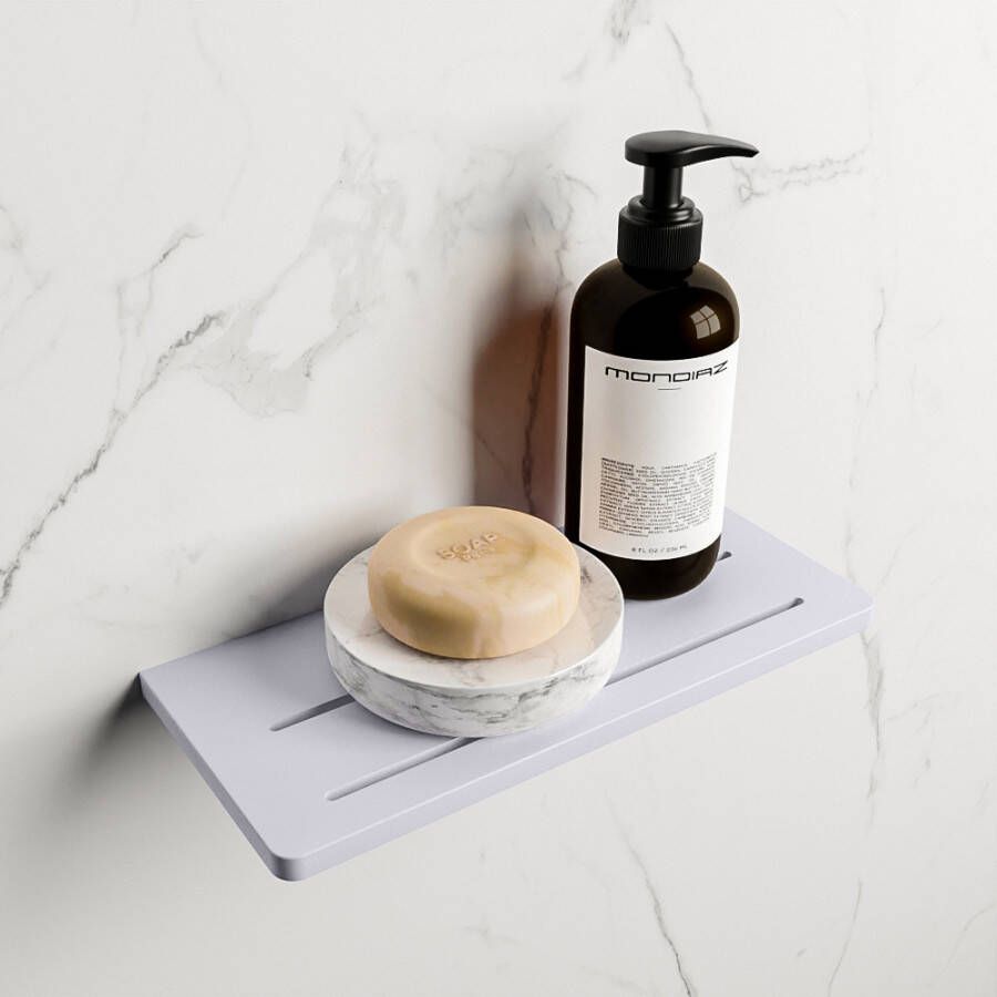 Mondiaz Easy Plancet 14x31x1.2cm opbouw Solid surface Cale mat M80184Cale - Foto 2