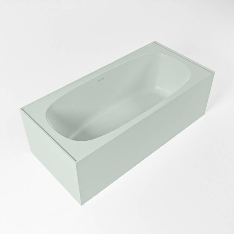 Mondiaz Freeze vrijstaand bad solid surface 180x85cm kleur Greey