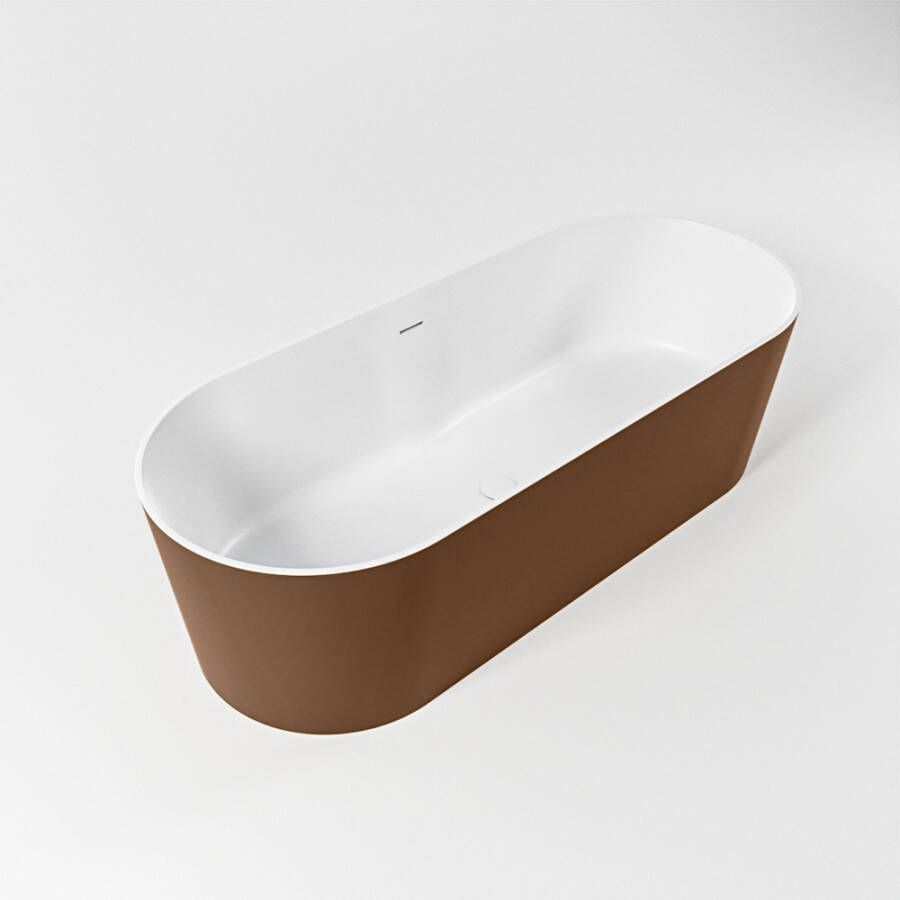 Mondiaz NOBLE vrijstaand bad 180x75cm kleur Rust binnenbad talc BK75341009