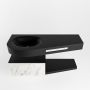 Mondiaz RIVA badmeubelsets 120x50x30cm 1 lade MDF carrara mat push to open 0 kraangaten 1 wasbak links Urban solid surface RIVA10349 - Thumbnail 2