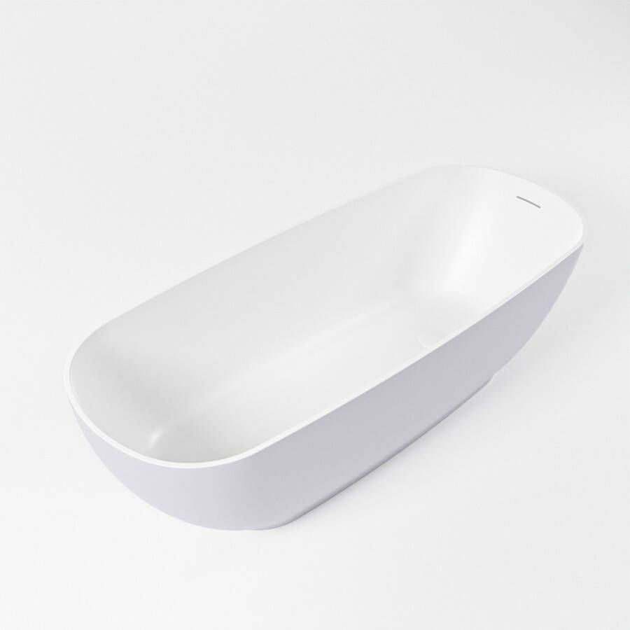 Mondiaz ROCK vrijstaand bad 170x70cm kleur Cale binnenbad talc BK75341060