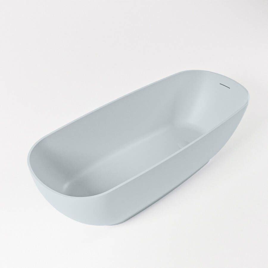 Mondiaz Rock vrijstaand bad solid surface 170x70cm kleur Clay