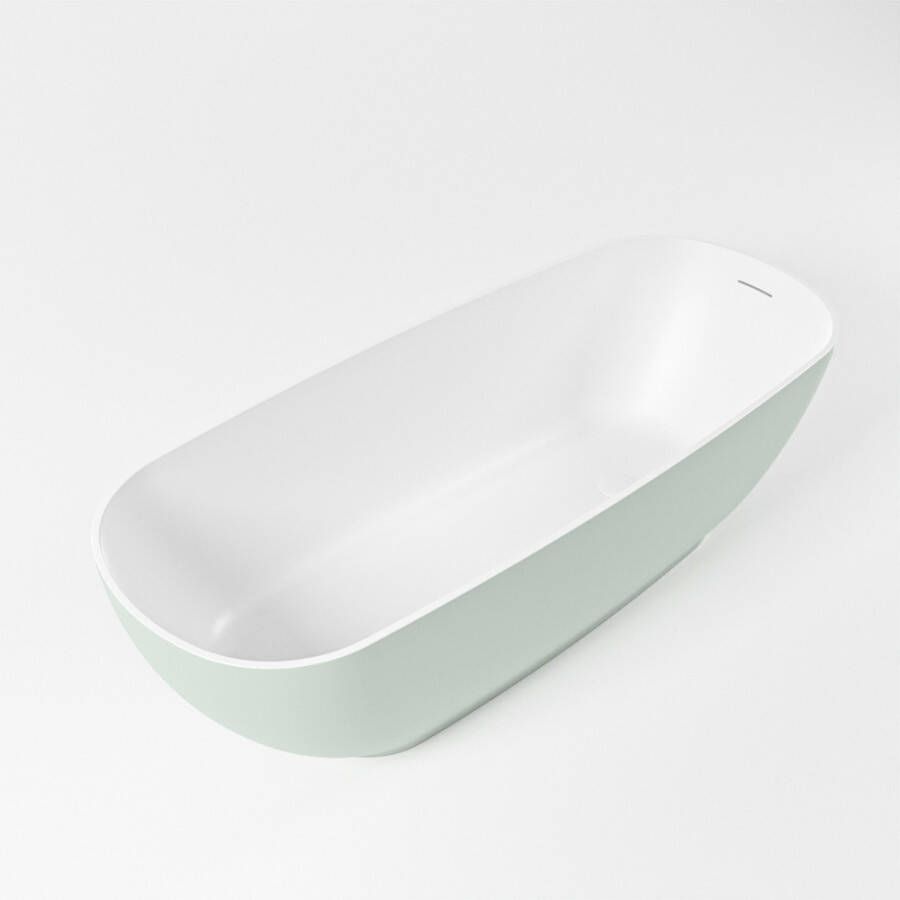 Mondiaz ROCK vrijstaand bad 170x70cm kleur Greey binnenbad talc BK75341057