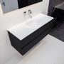 Mondiaz VICA Badkamermeubelset 120cm 2 lades wasbak Moon midden 0 kraangaten solid surface urban PC75341475 - Thumbnail 2