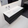 Mondiaz VICA Badkamermeubelset 120cm 4 lades wasbak Cloud links 0 kraangaten solid surface urban PC75341530 - Thumbnail 2