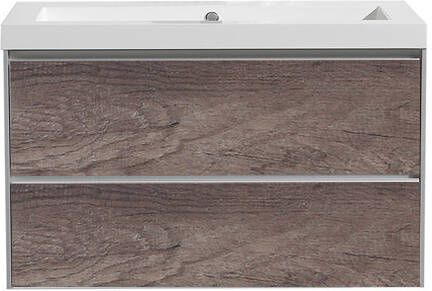 Neuer badkamermeubel PL set 80x50 century oak