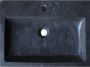 Neuer Compact Stone natuurstenen wastafel met kraangat 60 - Thumbnail 1